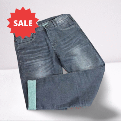 Men's Stretchable Denim Jeans Pant (Ash Dark ) - Image 3