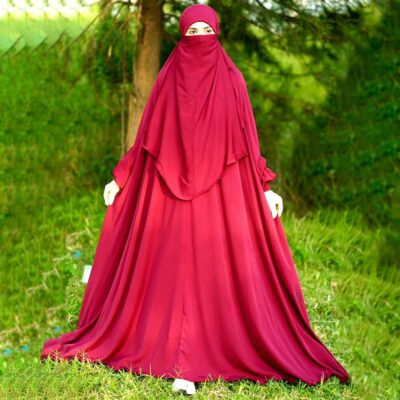 Floor Touch Long Abaya-ফ্লোর টাচ লং আবায়া - Image 2
