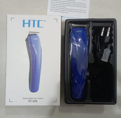 HTC AT-528 Beard Trimmer And Hair Clipper For Men - Blue - Image 3