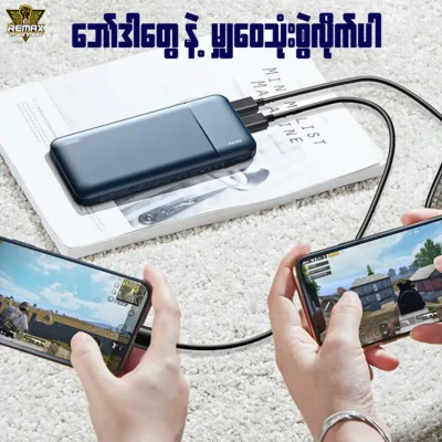 Remax RPP-96 Lango Series Dual USB Ports 10000mAh 2.4 Power Bank - Image 3