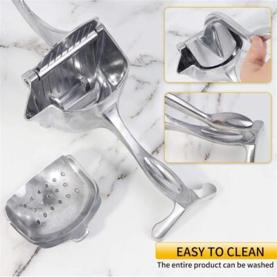Aluminium Steel Heavy Duty Handhold Press Fruit Juicer, Fruit Manual & Instant juicer - Image 5