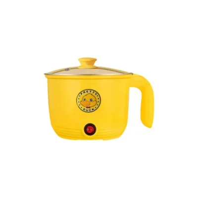 Small Yellow Duck Mini Non-Stick Electric Cooking Pot - Image 2