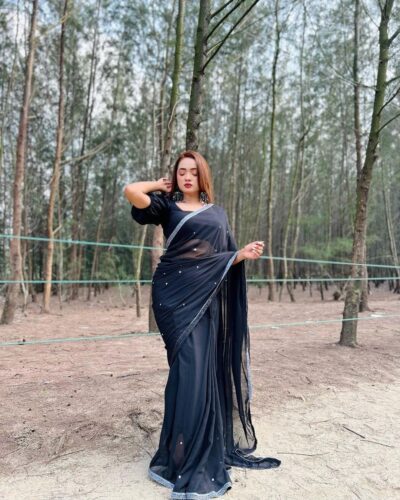 Main materials georgate stone saree - Image 4