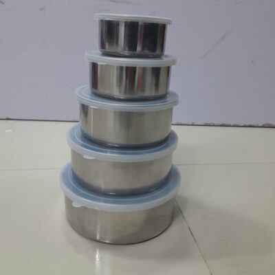 Stainless Steel Protect Fresh Box - 5 Pcs - Image 4
