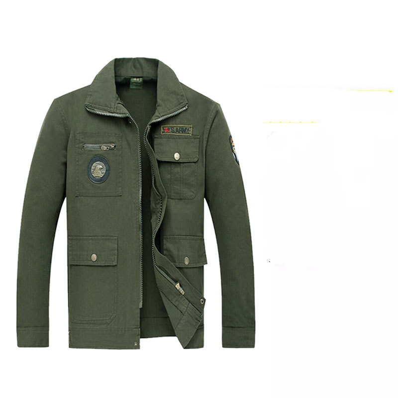 Cotton Tooling Long-sleeved Labor Insurance Work Clothes Jacket - Image 3